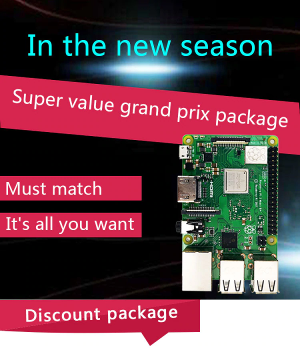 Kit Raspberry Pi 3B+ (Case + Transformador + MicroSD 16GB + Placa) - Imagen 6
