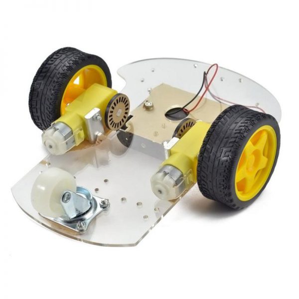 Chasis carro robot para desarrollo con Arduino o Raspberry PI