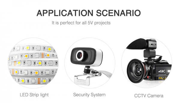 Transformador 5V para cintas LED 6A conmutada WS2812B - Imagen 11