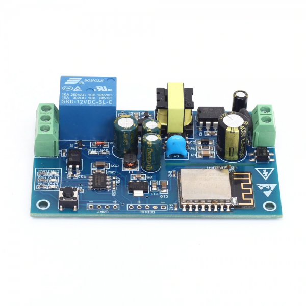 Relé Wifi ESP8266 AC 220V switch remoto IOT. Smart electronics - Imagen 3