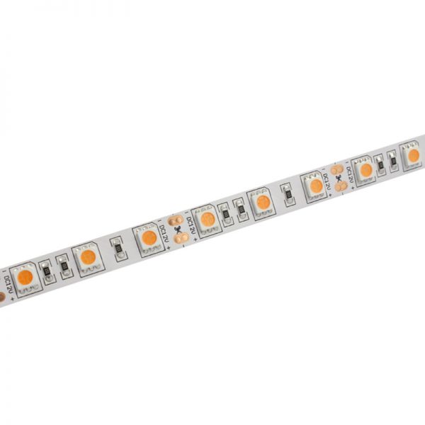 Cinta LED blanco 5mm SMD5050 sin protección contra agua - Imagen 2