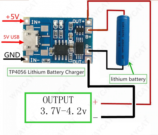 Cargador Batería Li-Ion Li-PO 5V 1A TP4056 18650 - Imagen 9
