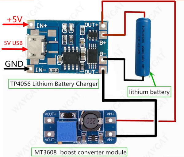 Cargador Batería Li-Ion Li-PO 5V 1A TP4056 18650 - Imagen 10