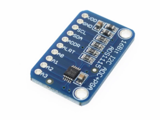 Conversor ADC 16 Bit I2C ADS1115 4 canales con preamplificador