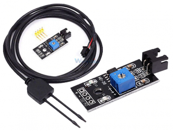Sensor de humedad de suelo acero inoxidable