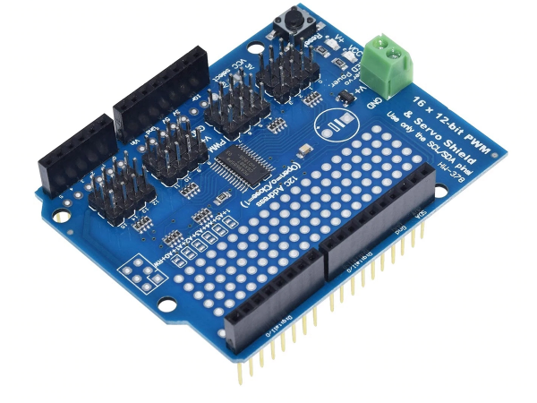 Motorshield driver PWM servomotor I2C - Imagen 6