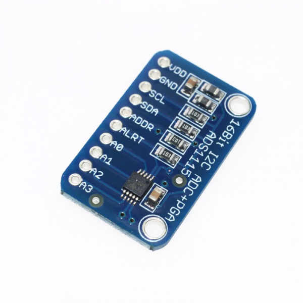 Conversor ADC 16 Bit I2C ADS1115 4 canales con preamplificador - Imagen 6