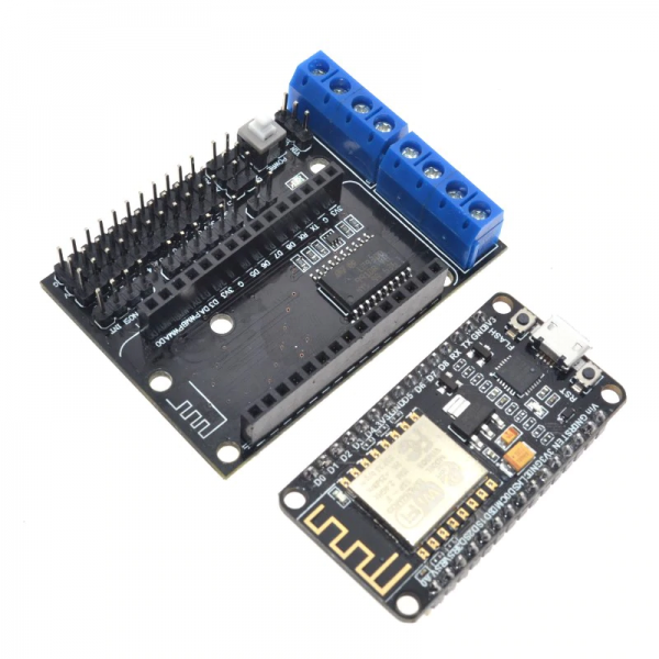 NodeMCU + Motorshield Wifi ESP8266 ESP-12E