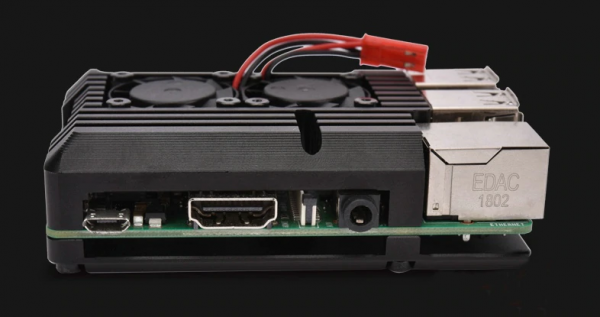 Case de aluminio Raspberry PI 3B/B+ doble enfriamiento - Imagen 5
