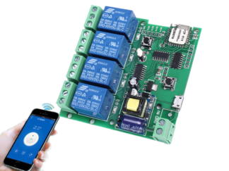 Relé Wifi 4CH 5V Esp8266 Electrónica Inteligente eWeLink