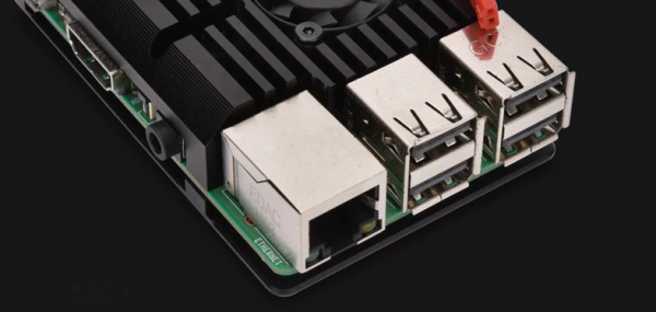 Case de aluminio Raspberry PI 3B/B+ doble enfriamiento - Imagen 4