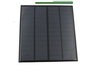 Panel solar 12V 250mA