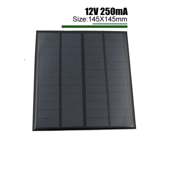 Panel solar 12V 250mA