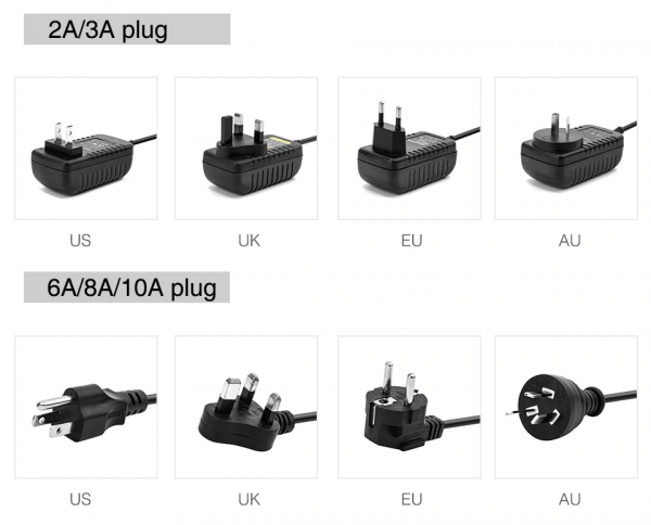 Transformador 5V para cintas LED 6A conmutada WS2812B - Imagen 5