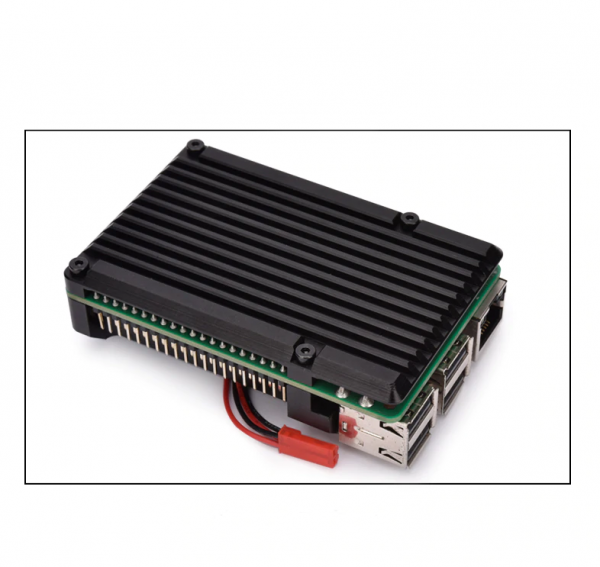 Case de aluminio Raspberry PI 3B/B+ doble enfriamiento - Imagen 2