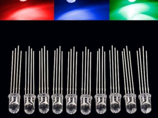 Pack LEDs RGB 5mm 50 unidades