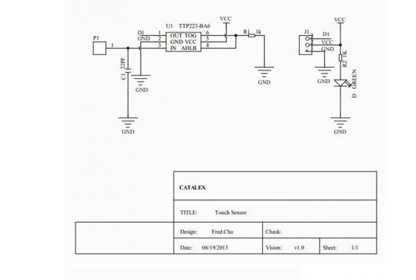 Sensor touch capacitivo TTP223B para Arduino - Imagen 9