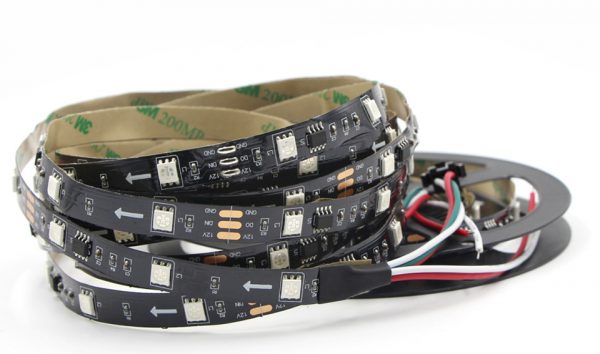 Cinta de LEDs RGB SMD5050 50cm WS2811 sin protección contra humedad