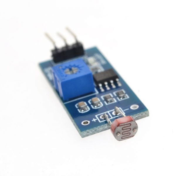 Sensor de luminosidad fotoresistivo/fotorresistencia para Arduino