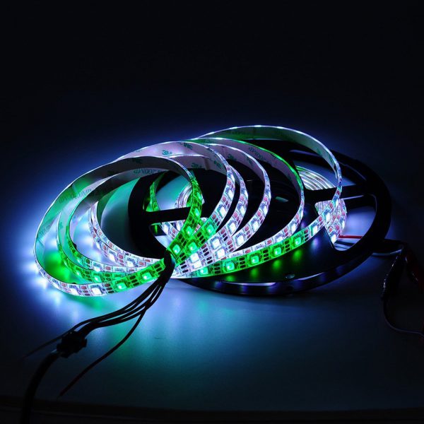 Cinta de LEDs RGB SMD5050 50cm WS2811 sin protección contra humedad - Imagen 2
