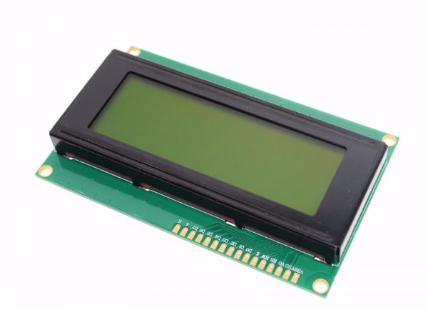 Pantalla LCD 20x4 líneas verde