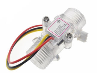 Sensor de flujo de agua 30L/min transparente