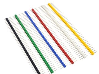 Pack 12 piezas de tiras de pines para montajes