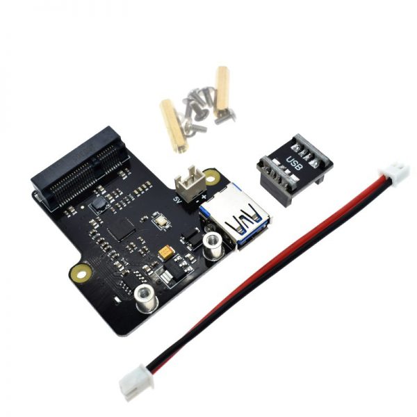 Tarjeta de Expansión Storage X850 mSATA SSD Soporte 1TB USB3 Raspberry PI