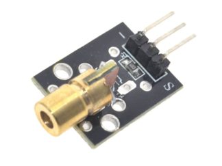 Puntero laser KY-008 3 pines 5V 650nm rojo