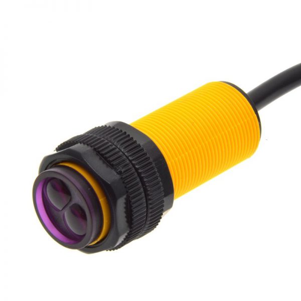 Sensor infrarrojo (IR) Reflectivo 3-80cm E18-D80NK para Arduino