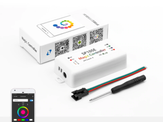 Controlador musical SP107E para cintas LED WS2812B/11 Bluetooth RGB/RGBW
