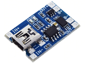 Cargador Batería Li-Ion Li-PO 5V 1A TP4056 18650