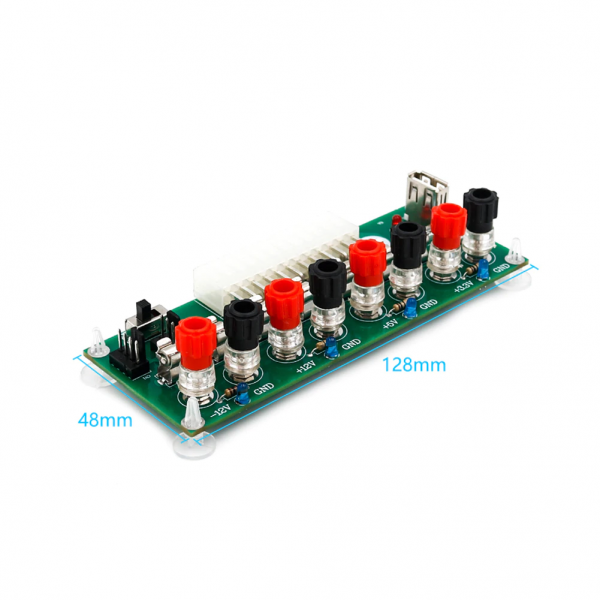 Adaptador ATX 20/24pin laboratorio electrónico - Imagen 9