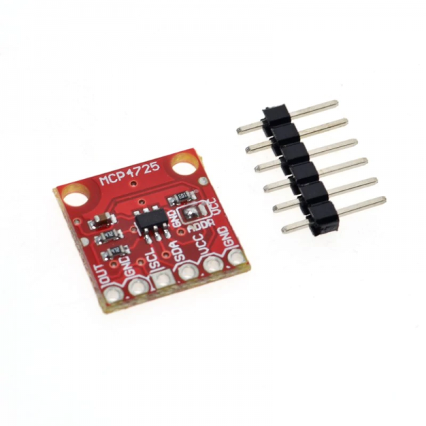 Conversor digital-analogico DAC MCP4725 I2C