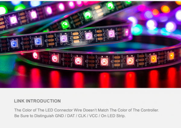 Controlador musical SP107E para cintas LED WS2812B/11 Bluetooth RGB/RGBW - Imagen 20