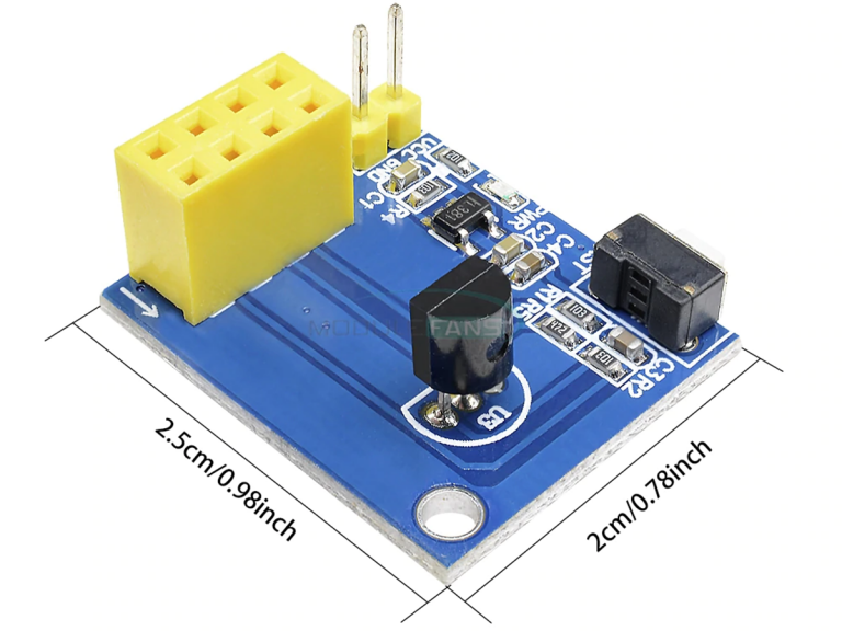 Modulo sensor de temperatura WiFi ESP8266 ESP-01/S DS18B20 - Imagen 13