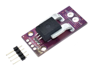 Sensor de corriente Efecto Hall ACS758LCB