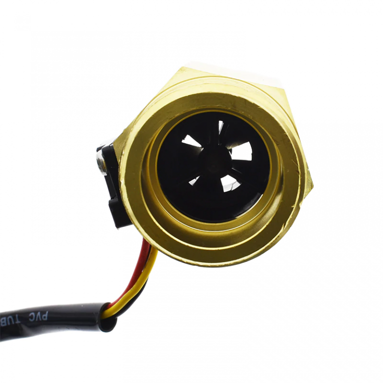 Sensor de flujo de agua metálico YF-B10 DB25 Efecto Hall - Imagen 5