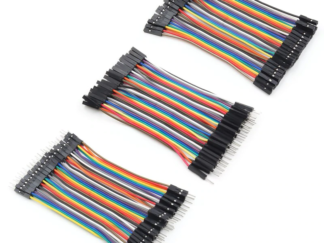Pack cables Dupont 120pcs 10 cm macho/macho + hembra/macho + hembra/hembra
