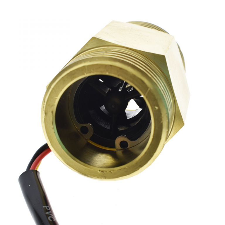 Sensor de flujo de agua metálico YF-B10 DB25 Efecto Hall - Imagen 6