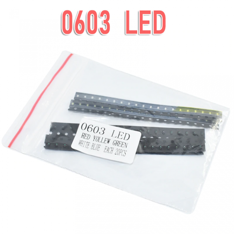 Pack LEDs SMD1210 100pcs 5 colores x 20pcs - Imagen 8