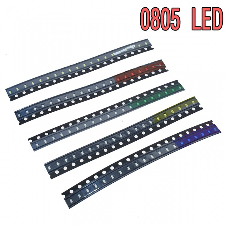 Pack LEDs SMD1210 100pcs 5 colores x 20pcs - Imagen 7