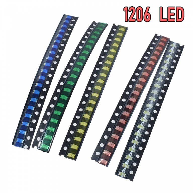 Pack LEDs SMD1210 100pcs 5 colores x 20pcs