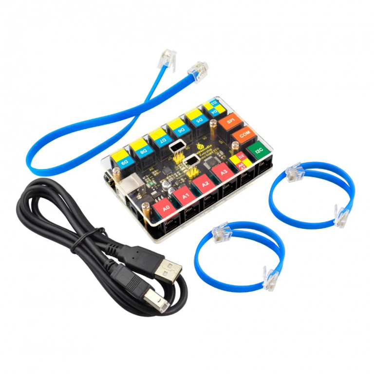 Kit aprendizaje Keyestudio facil conexion para Arduino STEAM (21 piezas) - Imagen 6