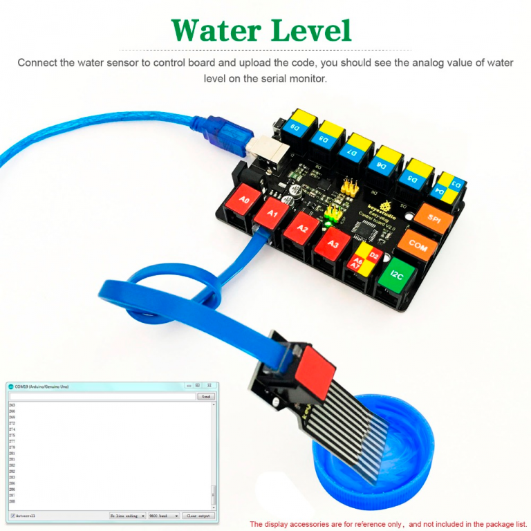 Kit aprendizaje Keyestudio facil conexion para Arduino STEAM (21 piezas) - Imagen 7