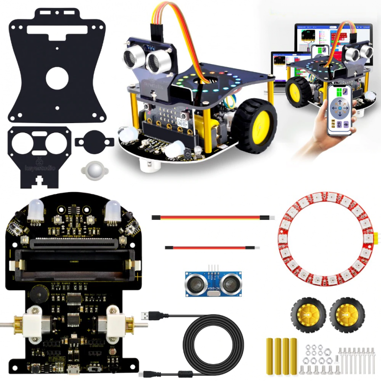 Keyestudio Mini Smart Micro:bit Robot Car V2.0 - Imagen 4