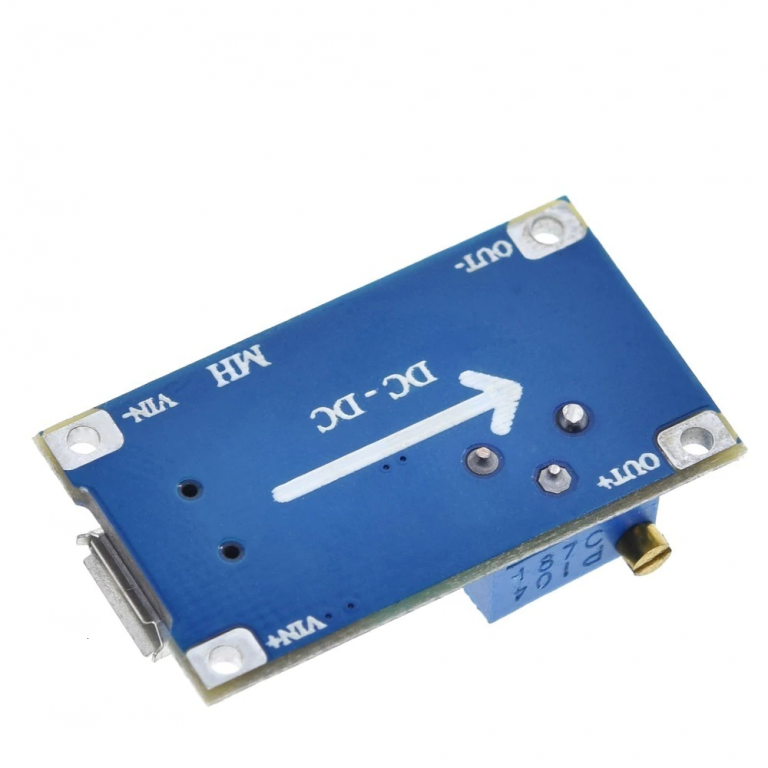 Fuente de alimentación DC-DC step up MT3608 28V 2A para Arduino - Imagen 3