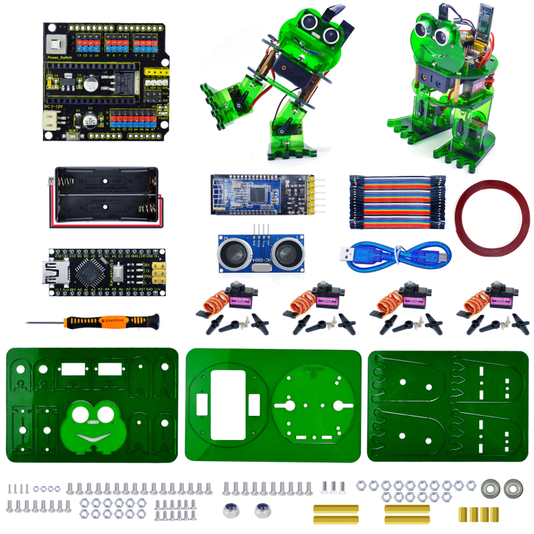 Kit Frog Robot Keyestudio 4-DOF Arduino Nano - Imagen 11