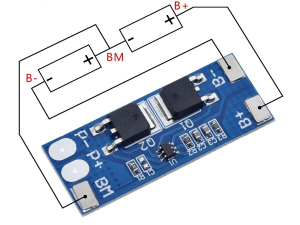 Cargador de baterías Li-Ion 2S 7.4V 8A protección sobrecarga/descarga