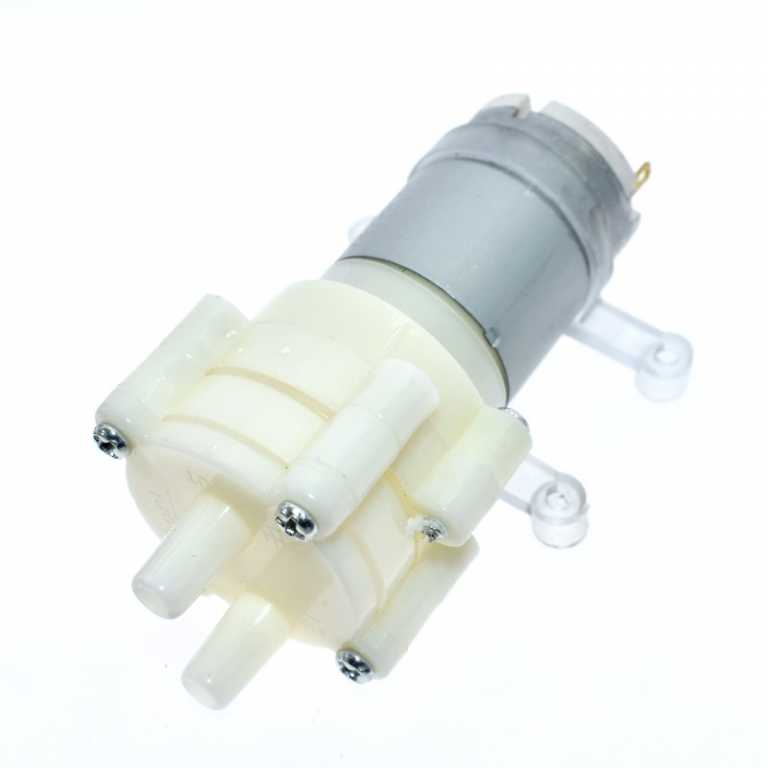 Bomba de diafragma para tanque/pecera/acuario 6-12Vdc R385